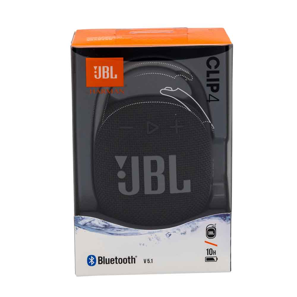 JBL CLIP 4 Bluetooth Lautsprecher, schwarz JBL CLIP 4 Bluetooth Lautsprecher, schwarz